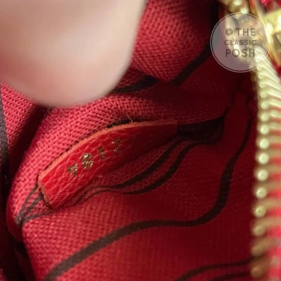 ❌SOLD❌ Louis Vuitton Bastille PM Empreinte Cerise Red Leather Tote Bag DU2184 - Picture 13 of 14